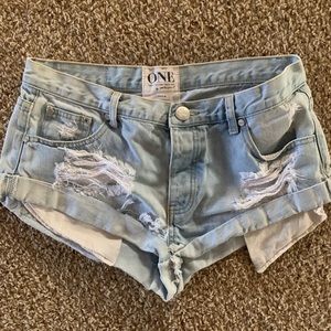 SOLD. NOT FOR SALE. One Teaspoon Bandit shorts 29